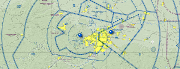 Obrázek pro Řízené lety VFR pro piloty ULL(A) na letadle VL3